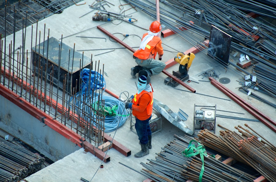 Reinforced concrete structural works